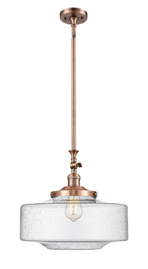 Franklin Restoration One Light Mini Pendant in Antique Copper (405|206-AC-G694-16)