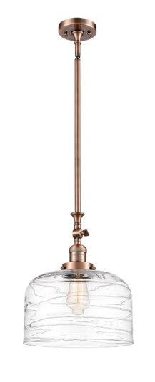 Franklin Restoration LED Mini Pendant in Antique Copper (405|206-AC-G713-L-LED)