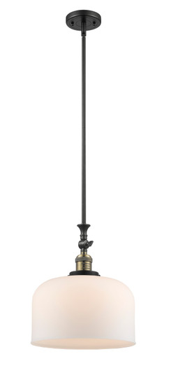 Franklin Restoration LED Mini Pendant in Black Antique Brass (405|206-BAB-G71-L-LED)