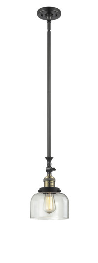 Franklin Restoration One Light Mini Pendant in Black Antique Brass (405|206-BAB-G72) Franklin Restoration One Light Mini Pendant in Black Antique Brass (405|206-BAB-G72)