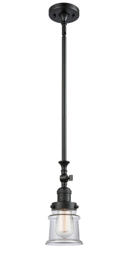 Franklin Restoration LED Mini Pendant in Matte Black (405|206-BK-G182S-LED)