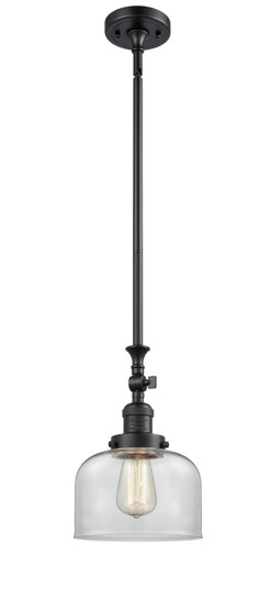 Franklin Restoration LED Mini Pendant in Matte Black (405|206-BK-G72-LED)