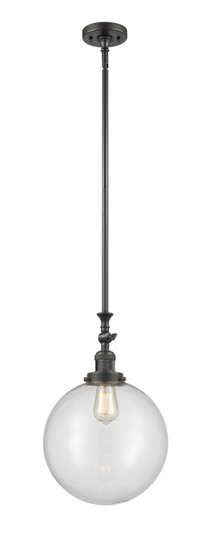Franklin Restoration One Light Mini Pendant in Oil Rubbed Bronze (405|206-OB-G202-12)