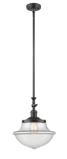 Franklin Restoration One Light Mini Pendant in Oil Rubbed Bronze (405|206-OB-G542) Franklin Restoration One Light Mini Pendant in Oil Rubbed Bronze (405|206-OB-G542)