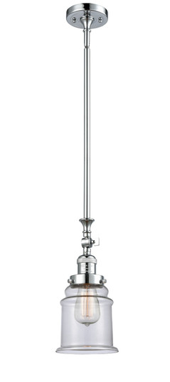 Franklin Restoration LED Mini Pendant in Polished Chrome (405|206-PC-G182-LED)