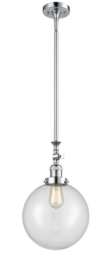 Franklin Restoration LED Mini Pendant in Polished Chrome (405|206-PC-G202-10-LED)