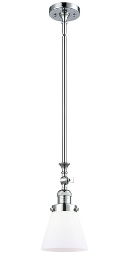 Franklin Restoration LED Mini Pendant in Polished Chrome (405|206-PC-G61-LED)