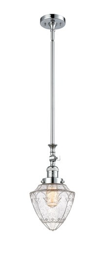 Franklin Restoration One Light Mini Pendant in Polished Chrome (405|206-PC-G664-7)