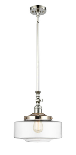 Franklin Restoration One Light Mini Pendant in Polished Nickel (405|206-PN-G692-12)