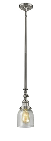 Franklin Restoration LED Mini Pendant in Brushed Satin Nickel (405|206-SN-G54-LED) Franklin Restoration LED Mini Pendant in Brushed Satin Nickel (405|206-SN-G54-LED)