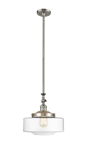 Franklin Restoration One Light Mini Pendant in Brushed Satin Nickel (405|206-SN-G692-12)