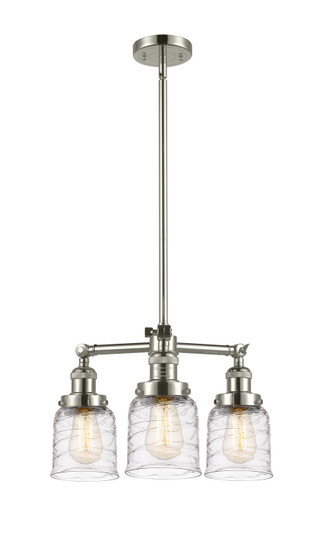 Franklin Restoration LED Chandelier in Polished Nickel (405|207-PN-G513-LED)