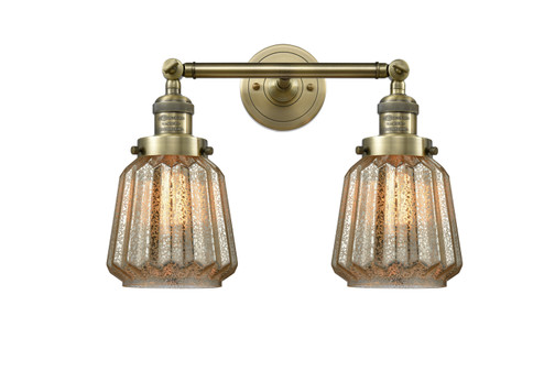Franklin Restoration LED Bath Vanity in Antique Brass (405|208-AB-G146-LED)