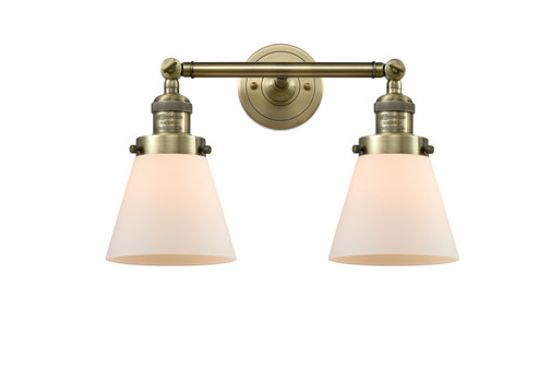 Franklin Restoration LED Bath Vanity in Antique Brass (405|208-AB-G61-LED)