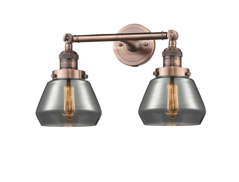 Franklin Restoration LED Bath Vanity in Antique Copper (405|208-AC-G173-LED)