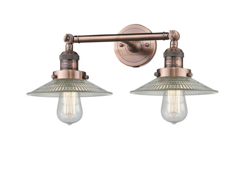 Franklin Restoration Two Light Bath Vanity in Antique Copper (405|208-AC-G2)