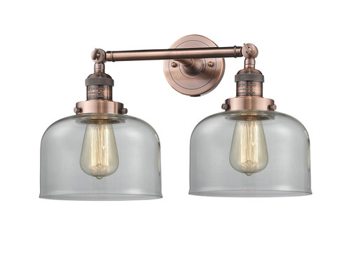 Franklin Restoration Two Light Bath Vanity in Antique Copper (405|208-AC-G72)