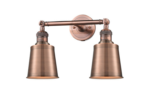 Franklin Restoration LED Bath Vanity in Antique Copper (405|208-AC-M9-AC-LED)