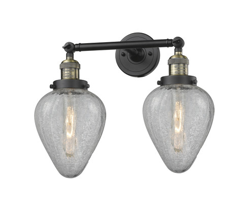 Franklin Restoration LED Bath Vanity in Black Antique Brass (405|208-BAB-G165-LED)