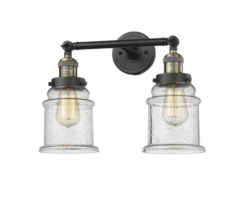 Franklin Restoration LED Bath Vanity in Black Antique Brass (405|208-BAB-G184-LED)
