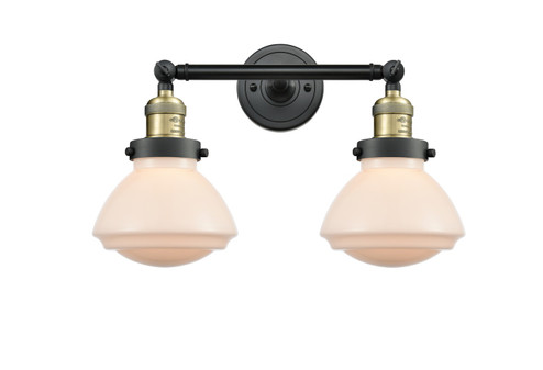 Franklin Restoration LED Bath Vanity in Black Antique Brass (405|208-BAB-G321-LED)