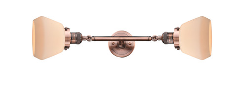 Franklin Restoration Two Light Bath Vanity in Antique Copper (405|208L-AC-G171)