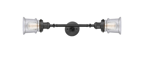 Franklin Restoration Two Light Bath Vanity in Oil Rubbed Bronze (405|208L-OB-G184S)