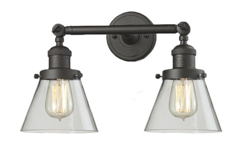 Franklin Restoration Two Light Bath Vanity in Oil Rubbed Bronze (405|208-OB-G62)