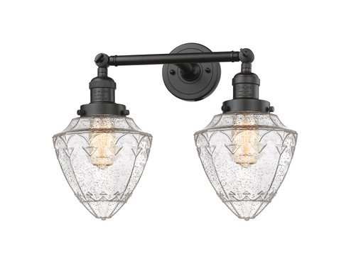 Franklin Restoration Two Light Bath Vanity in Oil Rubbed Bronze (405|208-OB-G664-7)