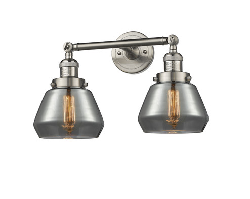 Franklin Restoration LED Bath Vanity in Brushed Satin Nickel (405|208-SN-G173-LED)