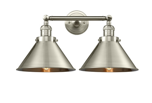 Franklin Restoration Two Light Bath Vanity in Brushed Satin Nickel (405|208-SN-M10-SN)