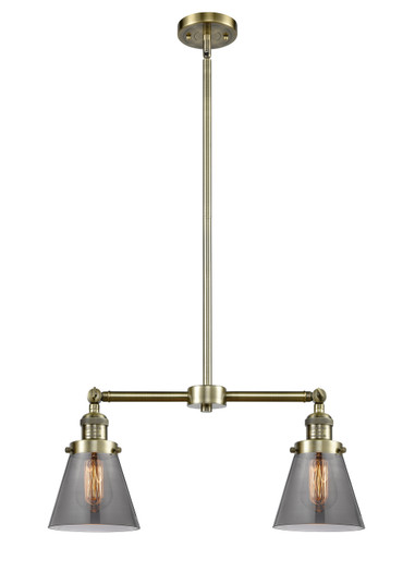 Franklin Restoration LED Island Pendant in Antique Brass (405|209-AB-G63-LED)