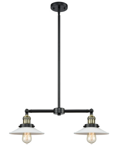 Franklin Restoration LED Island Pendant in Black Antique Brass (405|209-BAB-G1)