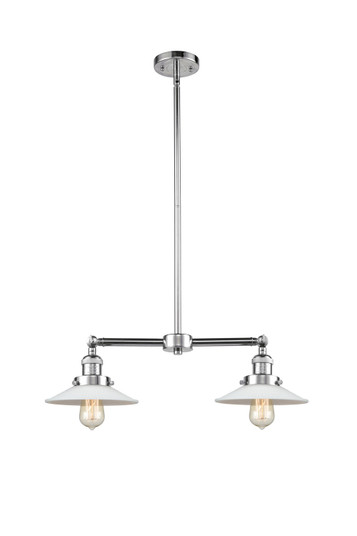 Franklin Restoration LED Island Pendant in Polished Chrome (405|209-PC-G1-LED)