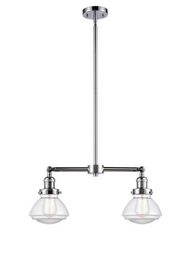 Franklin Restoration LED Island Pendant in Polished Chrome (405|209-PC-G322-LED)