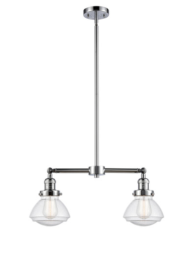 Franklin Restoration LED Island Pendant in Polished Chrome (405|209-PC-G324-LED)