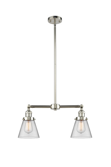 Franklin Restoration LED Island Pendant in Polished Nickel (405|209-PN-G62-LED)