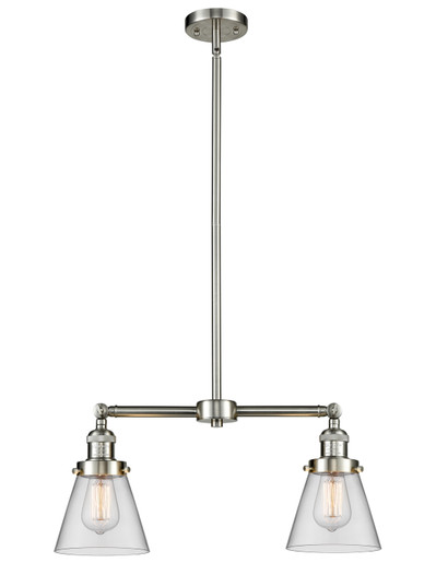 Franklin Restoration LED Island Pendant in Brushed Satin Nickel (405|209-SN-G62-LED)