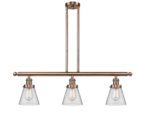 Franklin Restoration LED Island Pendant in Antique Copper (405|213-AC-G62-LED)