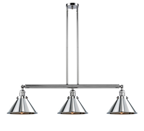 Franklin Restoration Three Light Island Pendant in Polished Chrome (405|213-PC-M10-PC)