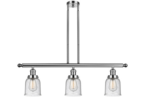 Franklin Restoration Three Light Island Pendant in Polished Nickel (405|213-PN-G54)
