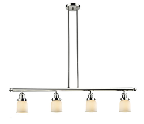 Franklin Restoration Four Light Island Pendant in Polished Nickel (405|214-PN-G51)