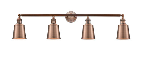 Franklin Restoration Four Light Bath Vanity in Antique Copper (405|215-AC-M9-AC)