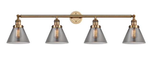 Franklin Restoration Four Light Bath Vanity in Brushed Brass (405|215-BB-G43)
