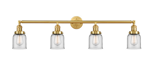 Franklin Restoration Four Light Bath Vanity in Satin Gold (405|215-SG-G52)