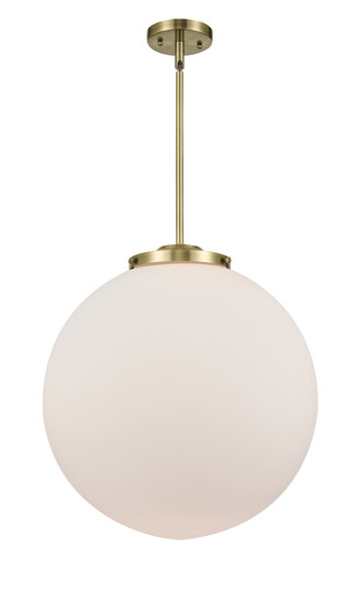 Essex LED Pendant in Antique Brass (405|221-1S-AB-G201-18-LED)