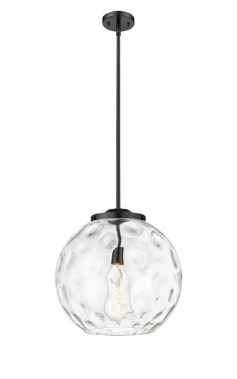 Essex One Light Pendant in Matte Black (405|221-1S-BK-G1215-16)