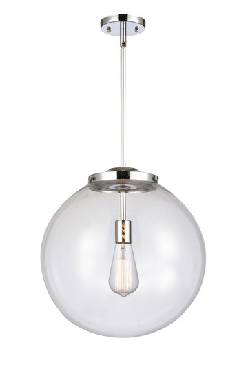 Franklin Restoration LED Pendant in Polished Chrome (405|221-1S-PC-G202-16-LED)