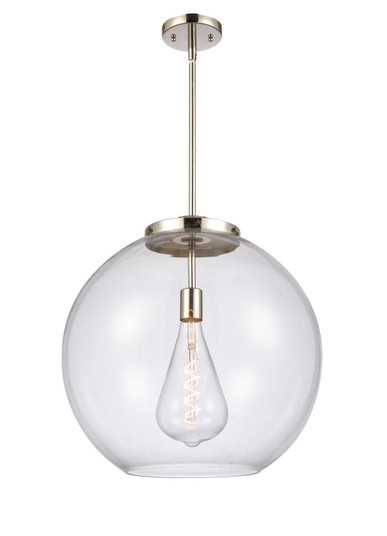 Essex LED Pendant in Polished Nickel (405|221-1S-PN-G122-18-LED)