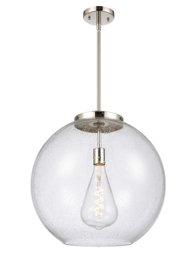 Essex LED Pendant in Polished Nickel (405|221-1S-PN-G124-18-LED)